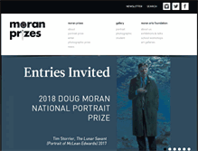 Tablet Screenshot of moranprizes.com.au